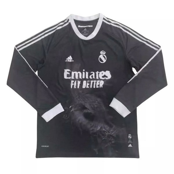 Thailand Trikot Real Madrid Human Race ML 2020-21 Schwarz